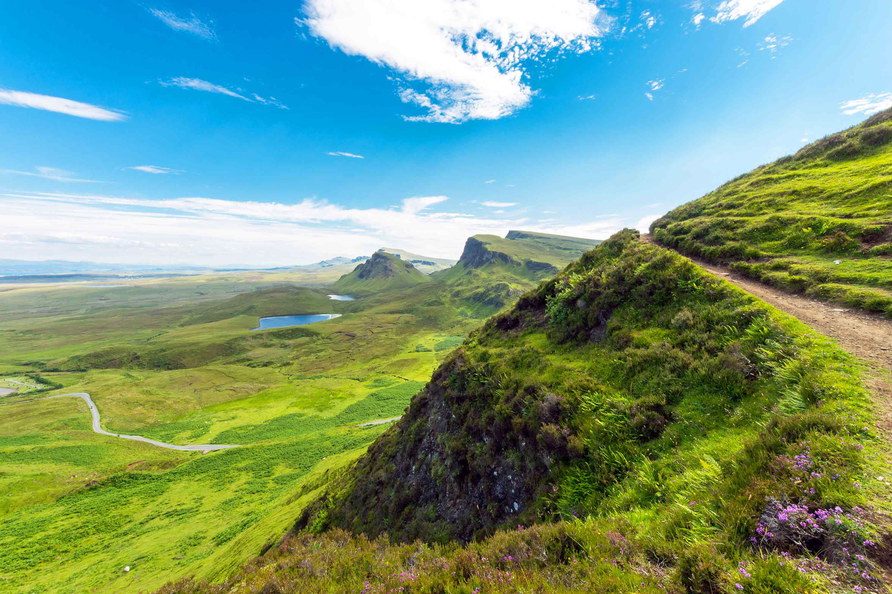 Explore the stunning Isle of Skye including the Quiraing on a tour with Skye Taxi Tours
